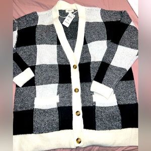 NWT boyfriend cardigan